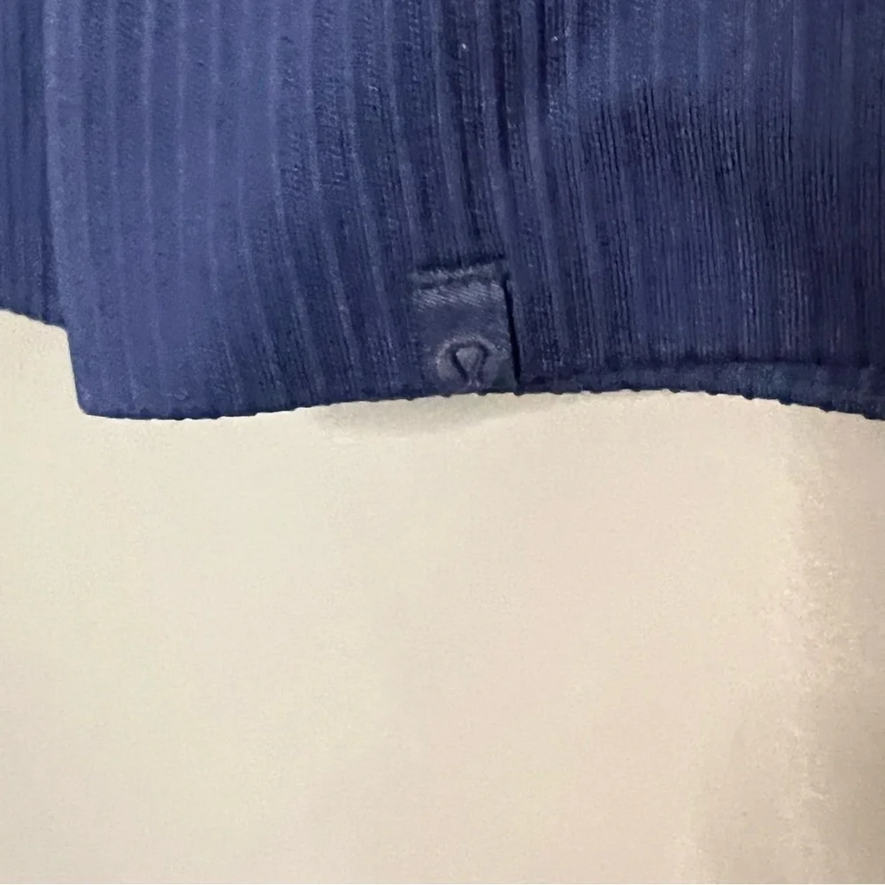 Lululemon Rest Less Pullover Hoodie Gatsby Blue